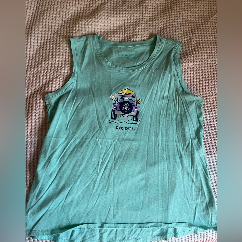 Life is Good Muscle Tee